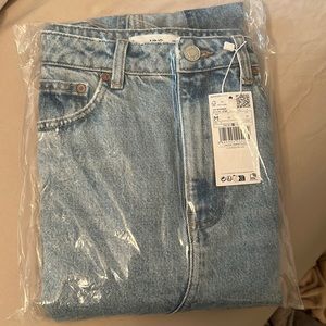 Mango slit jean skirt!!